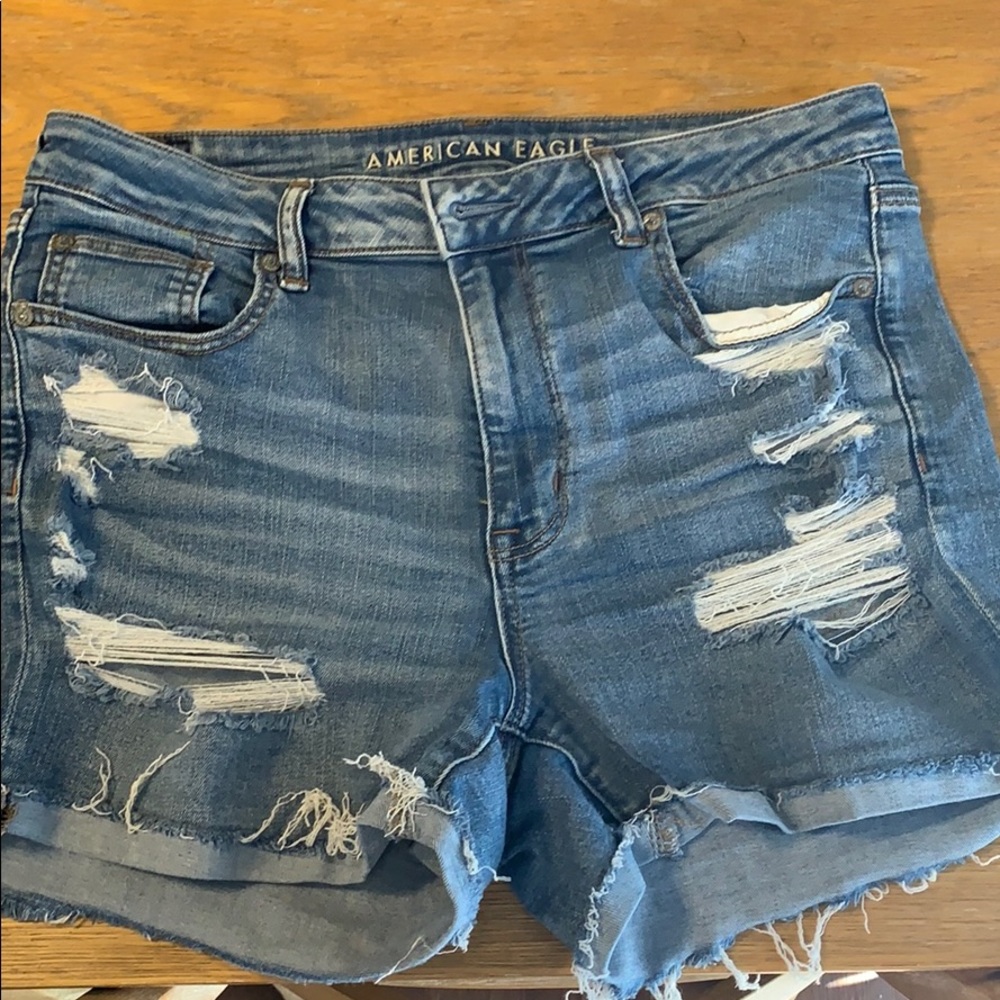 American Eagle Jean Shorts Size 14